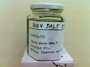 DIY Salt Body Scrub